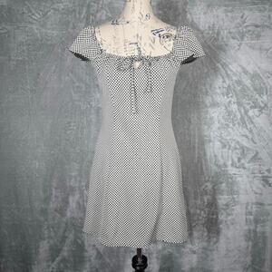 Levis Missha Ruffle Sleeve Mini Dress XS Gingham‎